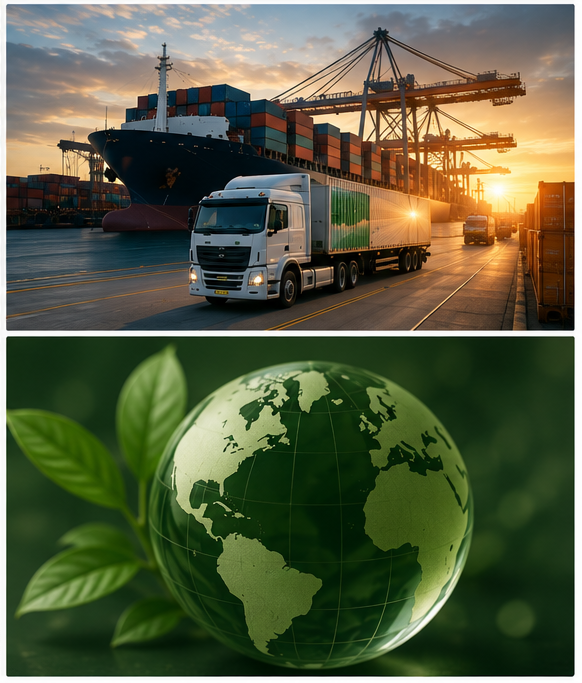 Global export logistics